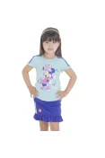 CONJUNTO ADIDAS DY MINNIE INFANTIL - Verde/roxo CONJUNTO ADIDAS DY MINNIE INFANTIL - Verde/roxo
