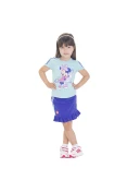 CONJUNTO ADIDAS DY MINNIE INFANTIL - Verde/roxo CONJUNTO ADIDAS DY MINNIE INFANTIL - Verde/roxo