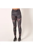 CONJUNTO COLCCI TOP E CALÇA FEMININA - Chumbo/salmao CONJUNTO COLCCI TOP E CALÇA FEMININA - Chumbo/salmao