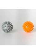 CONJUNTO VOLLO MASSAGEM COM 2 BOLAS VP1058 - Cinza/laranja CONJUNTO VOLLO MASSAGEM COM 2 BOLAS VP1058 - Cinza/laranja