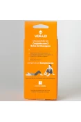 CONJUNTO VOLLO MASSAGEM COM 2 BOLAS VP1058 - Cinza/laranja CONJUNTO VOLLO MASSAGEM COM 2 BOLAS VP1058 - Cinza/laranja
