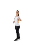 CORDA DE PULAR HIDROLIGHT COM ROLAMENTO - Preto/laranja CORDA DE PULAR HIDROLIGHT COM ROLAMENTO - Preto/laranja