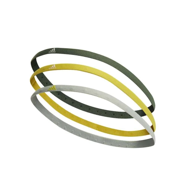FAIXA ADIDAS DE CABEÇA PACOTE 3 TESTEIRAS - Colorido