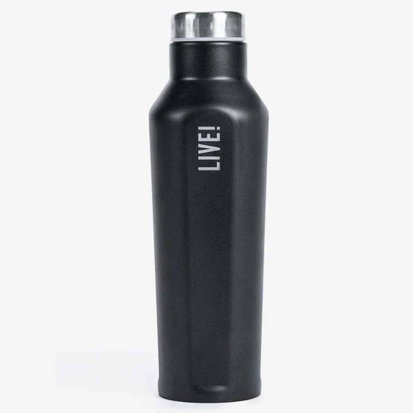GARRAFA DE AGUA LIVE THERMO HOT&COLD - Preto