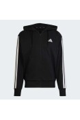 JAQUETA ADIDAS 3 STRIPES ESSENTIALS MASCULINA - Preto/branco