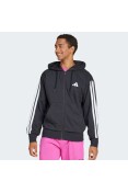JAQUETA ADIDAS 3 STRIPES ESSENTIALS MASCULINA - Preto/branco