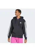 JAQUETA ADIDAS 3 STRIPES ESSENTIALS MASCULINA - Preto/branco