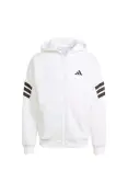 JAQUETA ADIDAS 3S FUTURE ICONS C/CAPUZ MASCULINA - Branco
