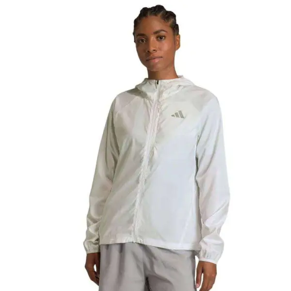 JAQUETA ADIDAS ADI365 RUNNING - Branco