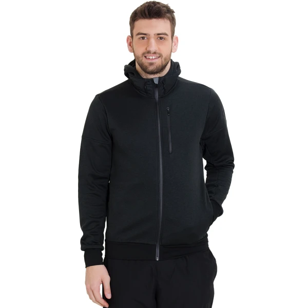 JAQUETA ADIDAS CORTA-VENTO DAYBREAKER COM CAPUZ MASCULINA - Preto