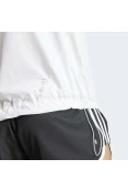 JAQUETA ADIDAS CORTA VENTO OWN THE RUN BASE FEMININA - Branco JAQUETA ADIDAS CORTA VENTO OWN THE RUN BASE FEMININA - Branco