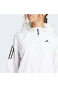 JAQUETA ADIDAS CORTA VENTO OWN THE RUN BASE FEMININA - Branco JAQUETA ADIDAS CORTA VENTO OWN THE RUN BASE FEMININA - Branco