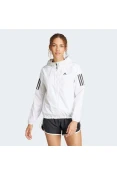 JAQUETA ADIDAS CORTA VENTO OWN THE RUN BASE FEMININA - Branco JAQUETA ADIDAS CORTA VENTO OWN THE RUN BASE FEMININA - Branco