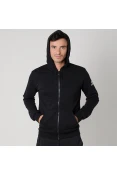 JAQUETA ADIDAS ESSENTIALS BASE FLEECE COM CAPUZ MASCULINA - Preto JAQUETA ADIDAS ESSENTIALS BASE FLEECE COM CAPUZ MASCULINA - Preto