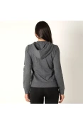 JAQUETA ADIDAS ESSENTIALS SOLID FEMININA - Grafite JAQUETA ADIDAS ESSENTIALS SOLID FEMININA - Grafite