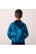 JAQUETA ADIDAS ESTAMPA CORRIDA ESSENTIALS INFANTIL - Azul JAQUETA ADIDAS ESTAMPA CORRIDA ESSENTIALS INFANTIL - Azul