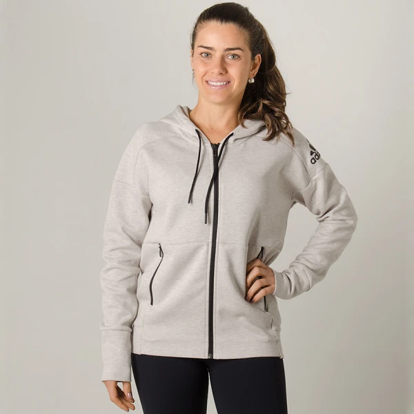 JAQUETA ADIDAS ID STADIUM FEMININA - Bege