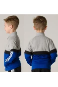 JAQUETA ADIDAS LB FB TRACK TOP INFANTIL - Cinza/azul JAQUETA ADIDAS LB FB TRACK TOP INFANTIL - Cinza/azul