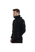 JAQUETA ADIDAS MESSI COM CAPUZ MASCULINA - Preto/bronze JAQUETA ADIDAS MESSI COM CAPUZ MASCULINA - Preto/bronze