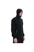 JAQUETA ADIDAS MESSI COM CAPUZ MASCULINA - Preto/bronze JAQUETA ADIDAS MESSI COM CAPUZ MASCULINA - Preto/bronze