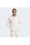 JAQUETA ADIDAS MOLETOM CAPUZ E COM ZÍPER COMPLETO FUTURE ICONS 3 LISTRAS MASCULINA - Rosa