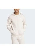 JAQUETA ADIDAS MOLETOM CAPUZ E COM ZÍPER COMPLETO FUTURE ICONS 3 LISTRAS MASCULINA - Rosa