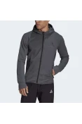 JAQUETA ADIDAS MOLETOM D2M MOTION MASCULINA - Grafite JAQUETA ADIDAS MOLETOM D2M MOTION MASCULINA - Grafite