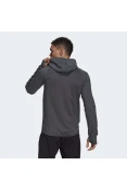 JAQUETA ADIDAS MOLETOM D2M MOTION MASCULINA - Grafite JAQUETA ADIDAS MOLETOM D2M MOTION MASCULINA - Grafite