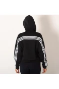 JAQUETA ADIDAS MUST HAVES 3S FEMININA - Preto JAQUETA ADIDAS MUST HAVES 3S FEMININA - Preto