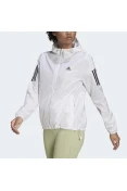 JAQUETA ADIDAS OTR THE RUN WINDBREAKER FEMININA - Branco JAQUETA ADIDAS OTR THE RUN WINDBREAKER FEMININA - Branco