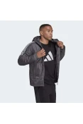 JAQUETA ADIDAS OUTDOOR C/CAPUZ ESS INS HO MASCULINA - Grafite/branco JAQUETA ADIDAS OUTDOOR C/CAPUZ ESS INS HO MASCULINA - Grafite/branco