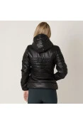 JAQUETA ADIDAS PADDED COM CAPUZ FEMININA - Preto JAQUETA ADIDAS PADDED COM CAPUZ FEMININA - Preto