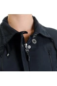 JAQUETA ADIDAS PARKA FEMININA PRETA - Preto JAQUETA ADIDAS PARKA FEMININA PRETA - Preto