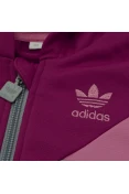JAQUETA ADIDAS TD L VIN HOODY INFANTIL - Pink/cinza