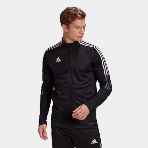 JAQUETA ADIDAS TIRO 21 MASCULINA - Preto/branco