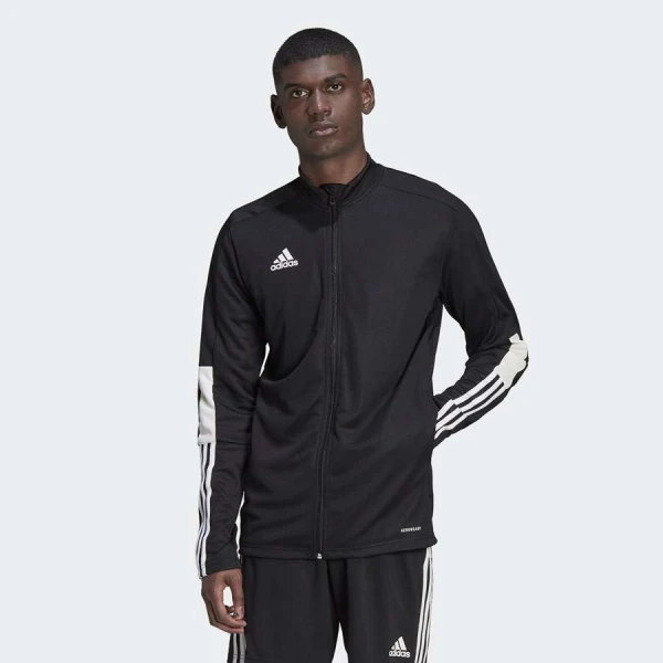 JAQUETA ADIDAS TIRO ESSENTIALS MASCULINA - Preto/branco