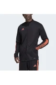 JAQUETA ADIDAS TIRO ESSENTIALS MASCULINA - Preto/vermelho JAQUETA ADIDAS TIRO ESSENTIALS MASCULINA - Preto/vermelho