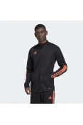 JAQUETA ADIDAS TIRO ESSENTIALS MASCULINA - Preto/vermelho JAQUETA ADIDAS TIRO ESSENTIALS MASCULINA - Preto/vermelho