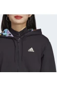 JAQUETA ADIDAS TRACK TOP AOP FEMININA - Preto/rosa JAQUETA ADIDAS TRACK TOP AOP FEMININA - Preto/rosa