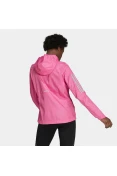 JAQUETA CORTA-VENTO ADIDAS OWN THE RUN HOODED FEMININA - Pink JAQUETA CORTA-VENTO ADIDAS OWN THE RUN HOODED FEMININA - Pink