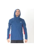 JAQUETA CORTA-VENTO ADIDAS OWN THE RUN MASCULINA - Azul JAQUETA CORTA-VENTO ADIDAS OWN THE RUN MASCULINA - Azul