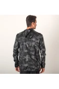 JAQUETA CORTA-VENTO ADIDAS OWN THE RUN MASCULINA - Preto/grafite JAQUETA CORTA-VENTO ADIDAS OWN THE RUN MASCULINA - Preto/grafite