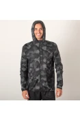 JAQUETA CORTA-VENTO ADIDAS OWN THE RUN MASCULINA - Preto/grafite JAQUETA CORTA-VENTO ADIDAS OWN THE RUN MASCULINA - Preto/grafite