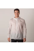 JAQUETA CORTA-VENTO ADIDAS RUNNING MASCULINA - Bege