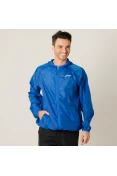 JAQUETA CORTA-VENTO ASICS BASIC WINDBREAKER MASCULINA - Azul JAQUETA CORTA-VENTO ASICS BASIC WINDBREAKER MASCULINA - Azul