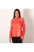 JAQUETA CORTA-VENTO ASICS LEGENDS PACKABLE FEMININA - Laranja