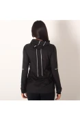 JAQUETA CORTA-VENTO ASICS LITE SHOW FEMININA - Preto JAQUETA CORTA-VENTO ASICS LITE SHOW FEMININA - Preto