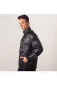 JAQUETA CORTA-VENTO MIZUNO RUN FAST MASCULINA - Preto/prata JAQUETA CORTA-VENTO MIZUNO RUN FAST MASCULINA - Preto/prata