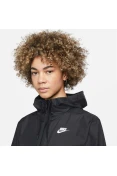JAQUETA CORTA-VENTO NIKE NIKE W NSW ESSNTL RPL WVN JKT HD FEMININA - Preto JAQUETA CORTA-VENTO NIKE NIKE W NSW ESSNTL RPL WVN JKT HD FEMININA - Preto