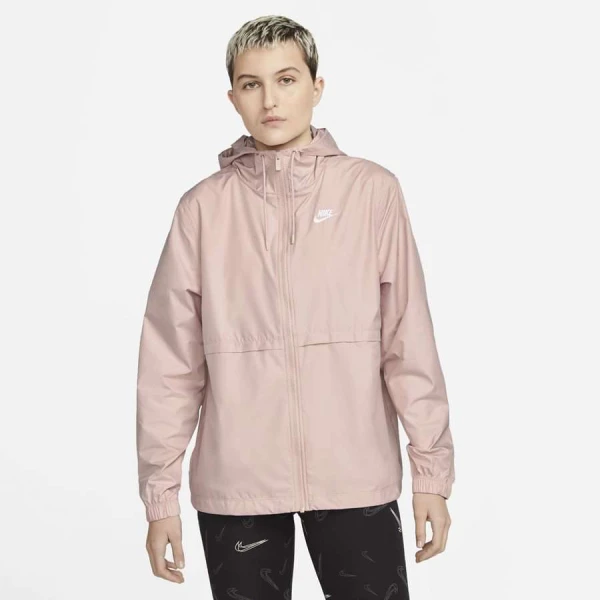 JAQUETA CORTA-VENTO NIKE NIKE W NSW ESSNTL RPL WVN JKT HD FEMININA - Rosa